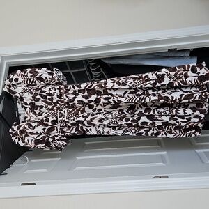 Ann Taylor Leaf Print Dress